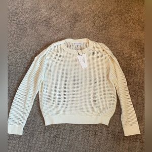 CALVIN KLEIN JEANS Crochet Sweater